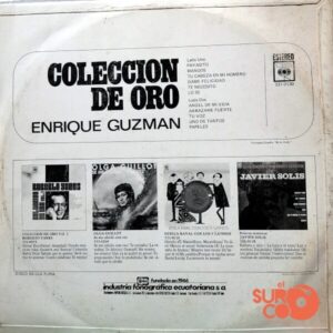 Disco de Vinilo Enrique Guzmán - Colección De Oro Vinyl Record