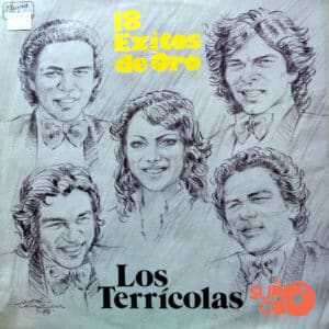 Los Terrícolas - 18 Éxitos De Los Terrícolas Vinilo