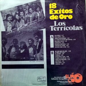 Disco de Vinilo Los Terrícolas - 18 Éxitos De Los Terrícolas Vinyl Record