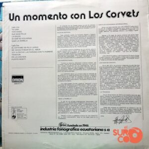 Disco de Vinilo Los Corvets - Un Momento Con Los Corvets Vinyl Record