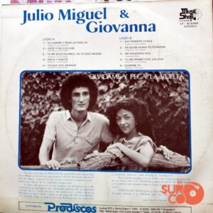 Disco de Vinilo Julio Miguel Y Giovanna - Olvídame Y Pega La Vuelta Vinyl Record
