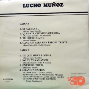 Disco de Vinilo Lucho Muñoz - Lucho Muñoz Vinyl Record