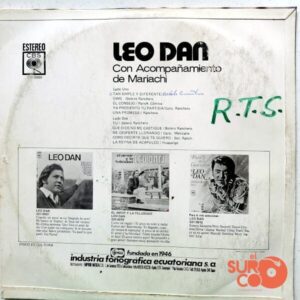 Disco de Vinilo Leo Dan - Leo Dan Con Un Acompañamiento De Mariachi Vinyl Record