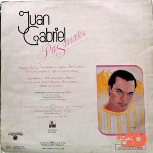 Disco de Vinilo Juan Gabriel - Pensamientos Vinyl Record
