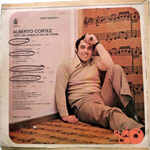 Disco de Vinilo Alberto Cortéz - Soy Un Gran Charlatán De Feria Vinyl Record