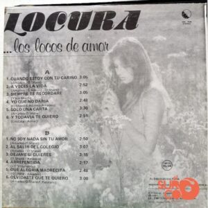 Disco de Vinilo Locura - Locos De Amor Vinyl Record