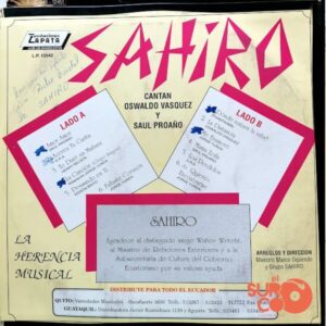 Disco de Vinilo Grupo Sahiro - Grupos Sahiro Vol 4 Vinyl Record