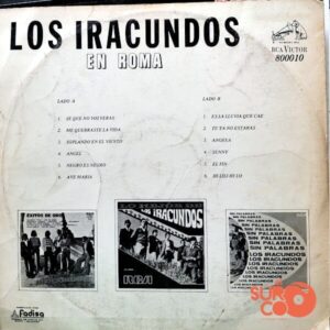 Disco de Vinilo Los Iracundos - Los Iracundos En Roma Vinyl Record