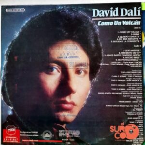 Disco de Vinilo David Cali - Como Un Volcán Vinyl Record