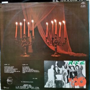 Disco de Vinilo Los Terrícolas - Luto En El Alma Vinyl Record