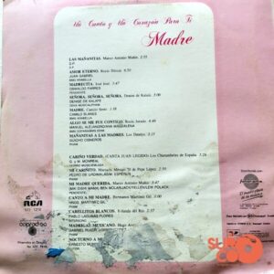 Disco de Vinilo Varios - Un Canto Y Un Corazón Para Ti Madre Vinyl Record