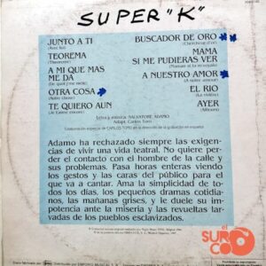 Disco de Vinilo Salvatore Adamo - Buscador De Oro Vinyl Record