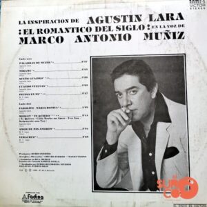 Disco de Vinilo Marco Antonio Muñiz - La Inspiración De Agustín Lara Vinyl Record