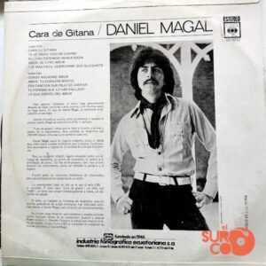 Disco de Vinilo Daniel Magal - Cara De Gitana Vinyl Record