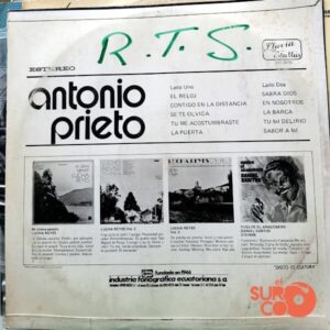 Disco de Vinilo Antonio Prieto - Antonio Prieto Vinyl Record