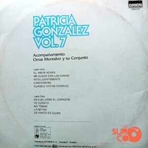 Disco de Vinilo Patricia González - Patricia González Vol 7 Vinyl Record