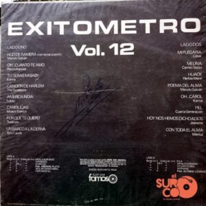 Disco de Vinilo Varios - Exitómetro Vol 12 Vinyl Record