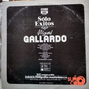 Disco de Vinilo Miguel Gallardo - Solo Éxitos Vinyl Record
