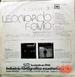 Disco de Vinilo Leonardo Favio - El Talento De Leonardo Favio Vinyl Record