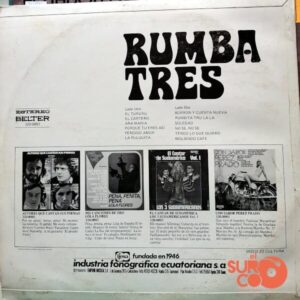 Disco de Vinilo Rumba Tres - Rumba Tres Vinyl Record