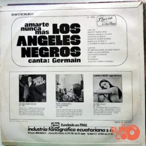 Disco de Vinilo Los Angeles Negros - Amarte Nunca Más Vinyl Record