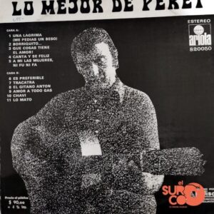 Disco de Vinilo Peret - Los Mejor De Peret Vinyl Record