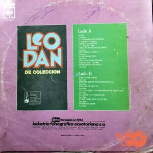 Disco de Vinilo Leo Dan - Leo Dan De Colección Vinyl Record
