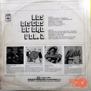 Disco de Vinilo Varios - Los Discos De Oro Vol 2 Vinyl Record