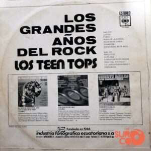 Disco de Vinilo Los Teen Tops - Grandes Años Del Rock Vinyl Record