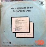 Disco de Vinilo Alejandro Jaen - Vas A Acordarte De Mi Vinyl Record
