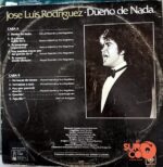Disco de Vinilo José Luis Rodríguez - Dueño De Nada Vinyl Record