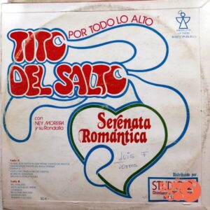 Disco de Vinilo Tito Del Salto - Serenata Romántica Vinyl Record