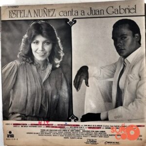 Disco de Vinilo Estela Núñez - Estela Núñez Canta A Juan Gabriel Vinyl Record