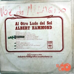 Disco de Vinilo Albert Hammond - Al Otro Lado Del Sol Vinyl Record