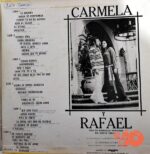 Disco de Vinilo Carmela Y Rafael - Carmela Y Rafael Con La Rondalla Mexicana Del Chalo Franco Vinyl Record