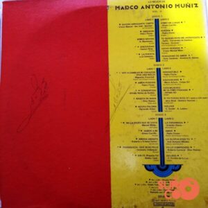 Disco de Vinilo Marco Antonio Muñiz - Los Mejor De Marco Antonio Muñiz Vinyl Record