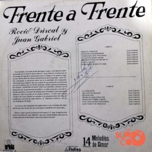 Disco de Vinilo Rocío Dúrcal - Frente A Frente Vinyl Record