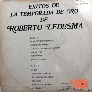Disco de Vinilo Roberto Ledesma - Éxitos De La Temporada De Oro De.. Vinyl Record