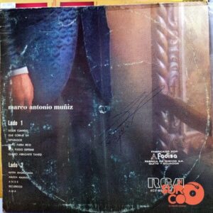 Disco de Vinilo Marco Antonio Muñiz - Desde Cuando Vinyl Record
