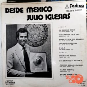 Disco de Vinilo Julio Iglesias - Desde México Vinyl Record