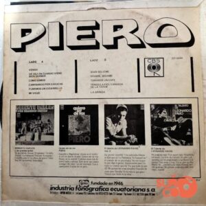 Disco de Vinilo Piero - Piero Vinyl Record