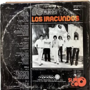 Disco de Vinilo Los Iracundos - 20 Años Vinyl Record