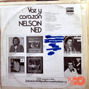 Disco de Vinilo Nelson Ned - Voz Y Corazón Vinyl Record