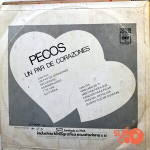 Disco de Vinilo Pecos - Un Par De Corazones Vinyl Record