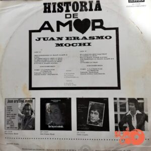 Disco de Vinilo Juan Erasmo Mochi - Historia De Amor Vinyl Record