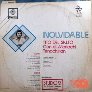 Disco de Vinilo Tito Del Salto - Inolvidable Vinyl Record