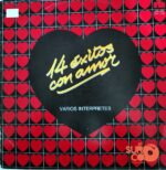 Disco de Vinilo Varios - 14 Éxitos Con Amor Vinyl Record