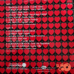 Disco de Vinilo Varios - 14 Éxitos Con Amor Vinyl Record