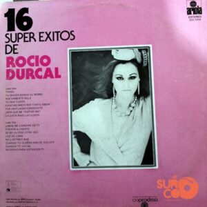 Disco de Vinilo Rocío Dúrcal - 16 Súper Éxitos De Rocío Dúrcal Vinyl Record