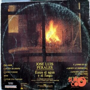 Disco de Vinilo José Luis Perales - Entre El Agua  El Fuego Vinyl Record